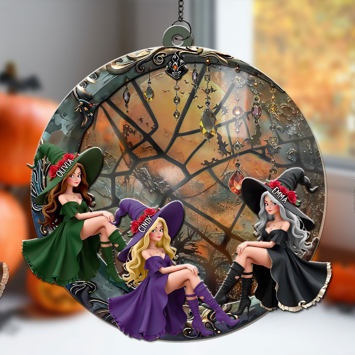 Best Witches - Personalized Custom Suncatcher