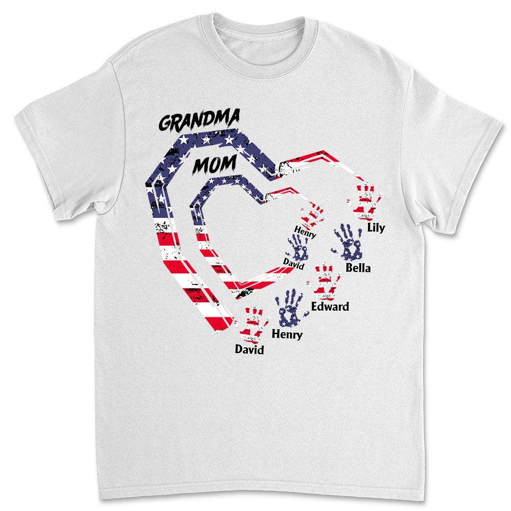 We Love You Grandma - Personalized Custom Shirt