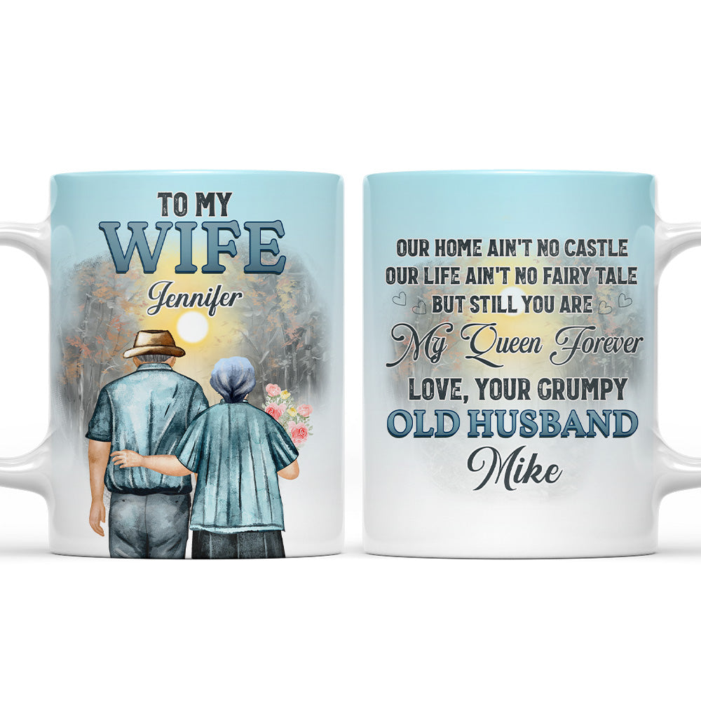 You Are My Queen Version 2 - Personalized Custom Coffee Mug