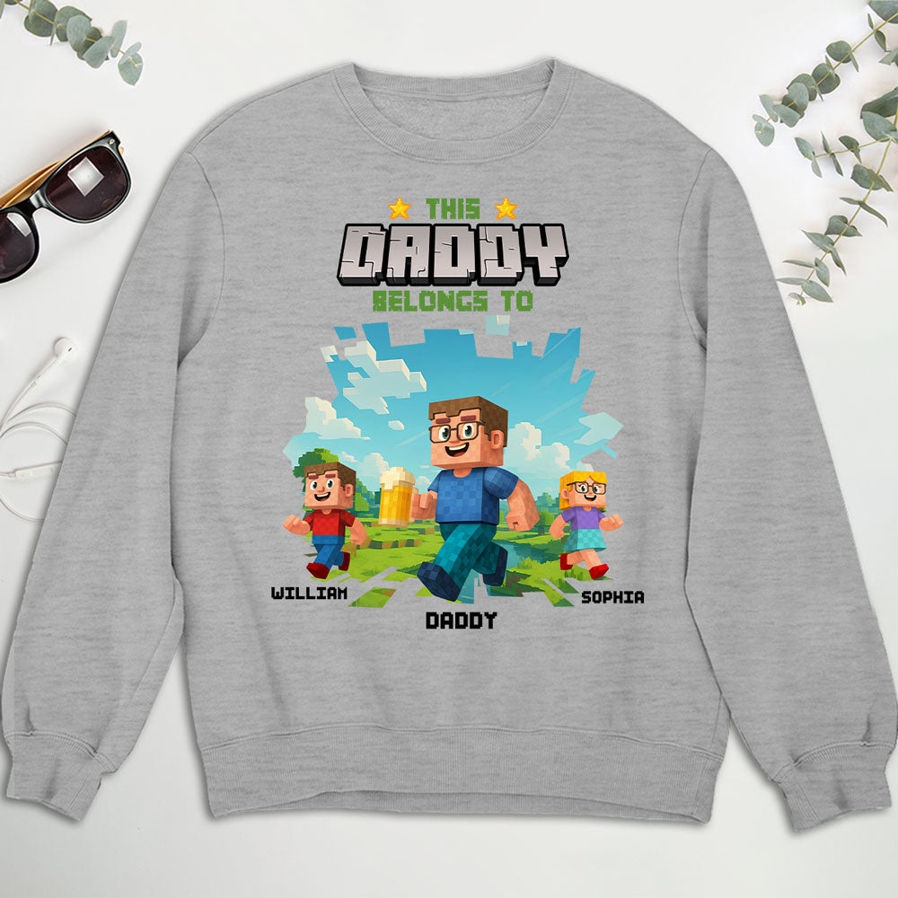 Dad We Belong To You - Personalized Custom Shirt