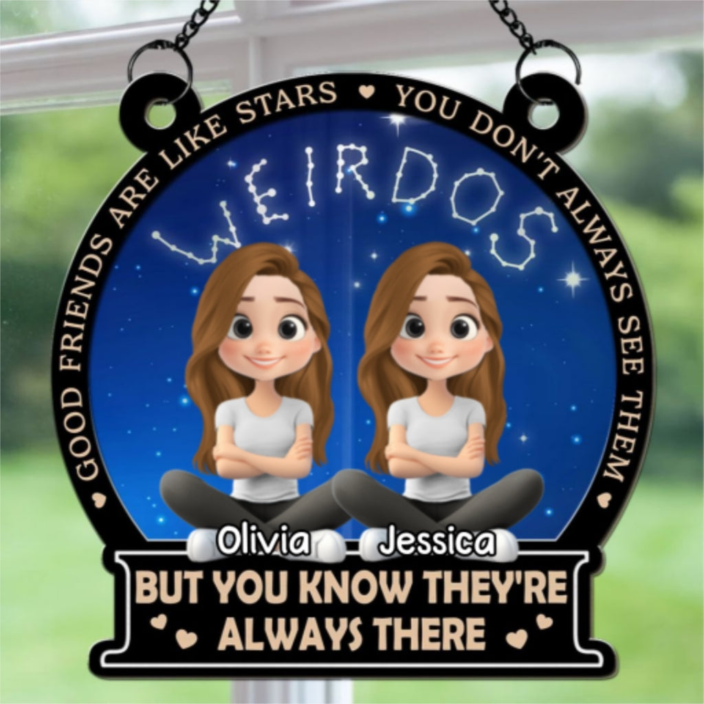 Always There - Personalized Custom Suncatcher
