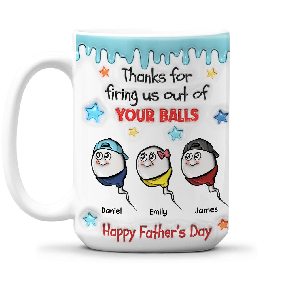 Born From Your Legendary Aim - Personalized Custom 3D Inflated Effect Mug