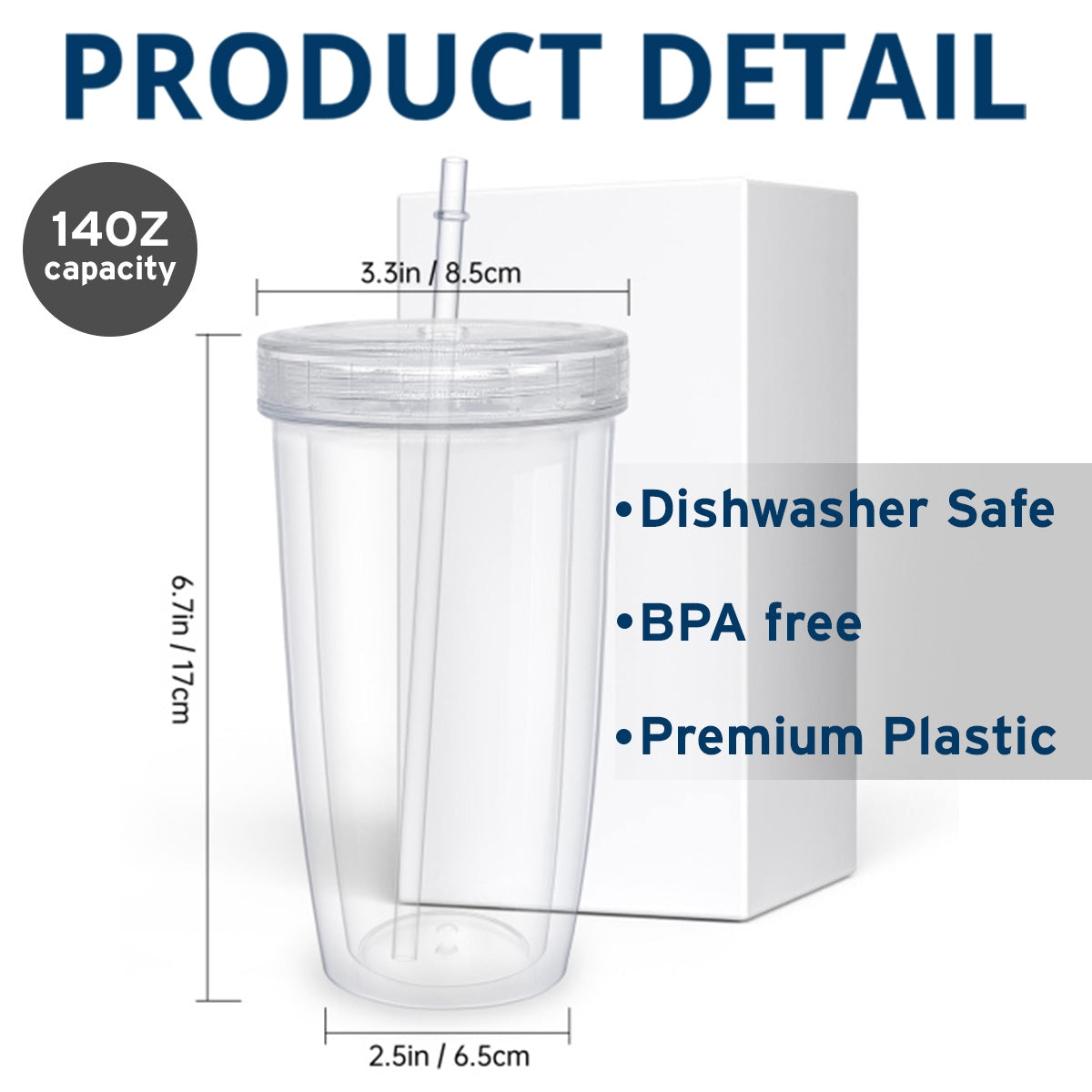 Are We Drunk - Personalized Custom 14oz Plastic Tumbler