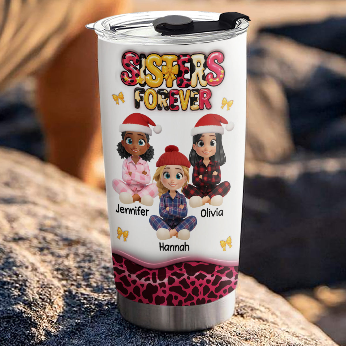 Special Friends - Personalized Custom 3D Inflated Effect Tumbler