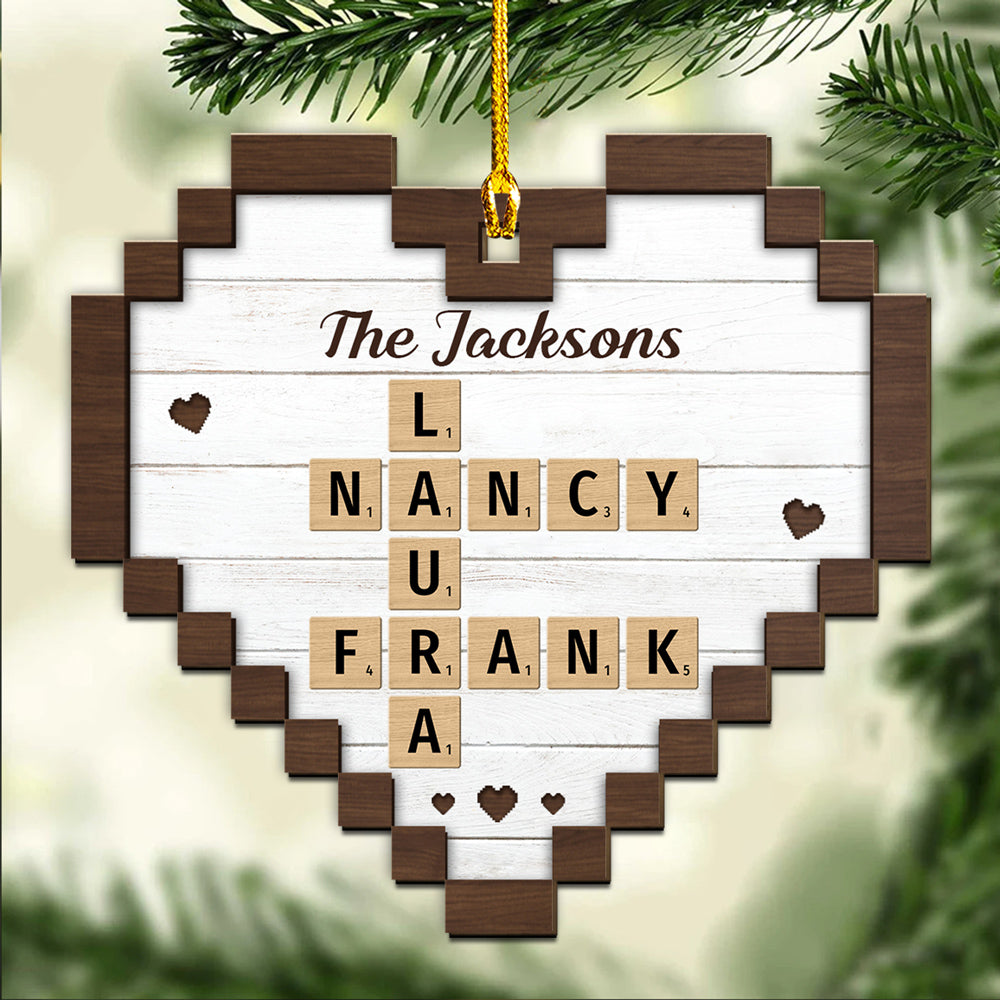 Home Sweet Home - Personalized Custom Wood Ornament