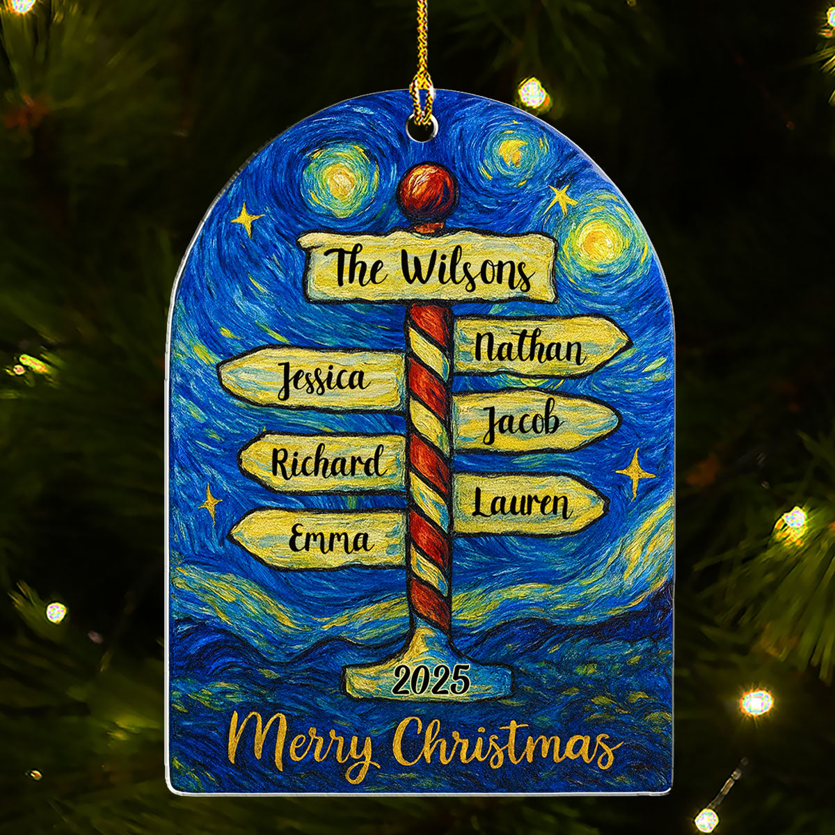Forever Our Family - Personalized Custom Acrylic Ornament