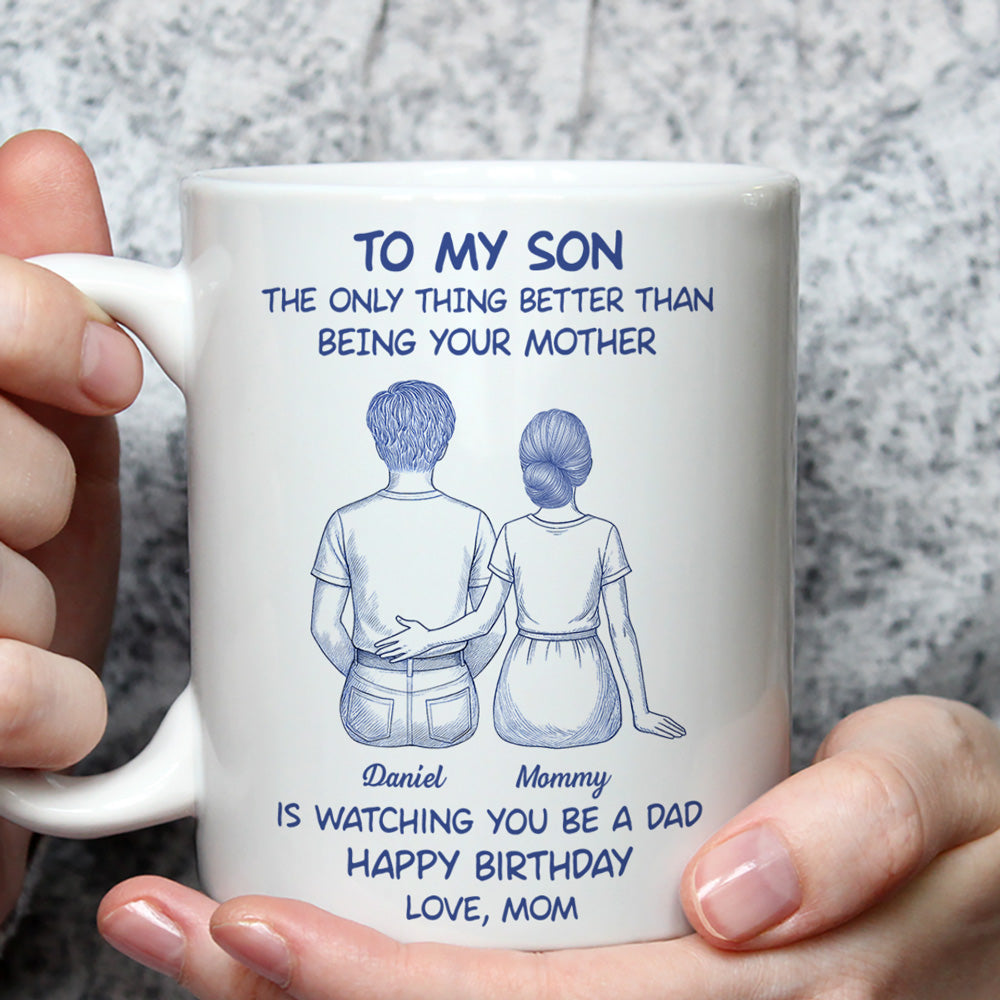 You Became An Amazing Man - Personalized Custom Coffee Mug