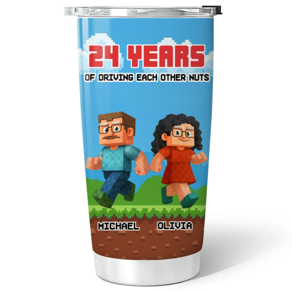 Drived Nuts For - Personalized Custom Tumbler