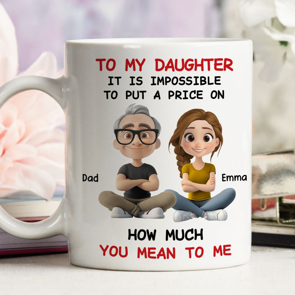 You Mean To Me - Personalized Custom Coffee Mug