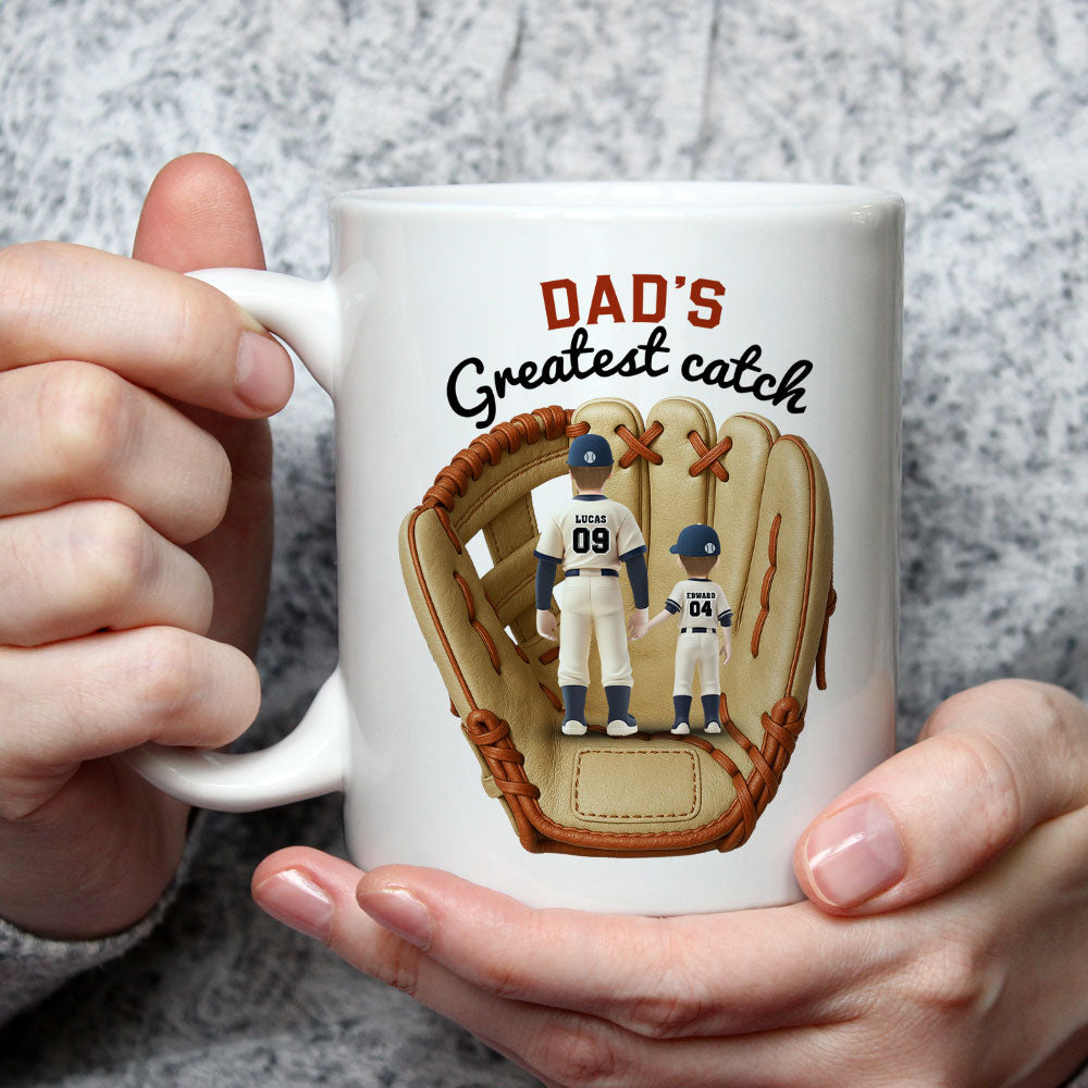 Greatest Catch - Personalized Custom Coffee Mug