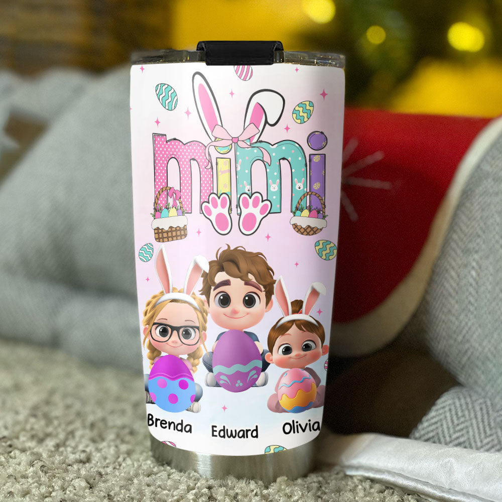 Grandma Love Is Timeless And Everlasting - Personalized Custom Tumbler