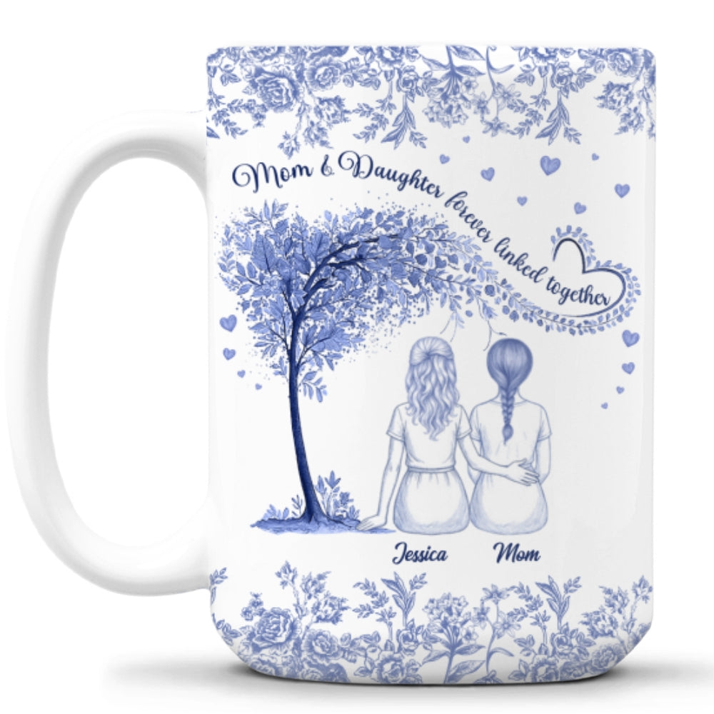 Together We Bloom - Personalized Custom Coffee Mug
