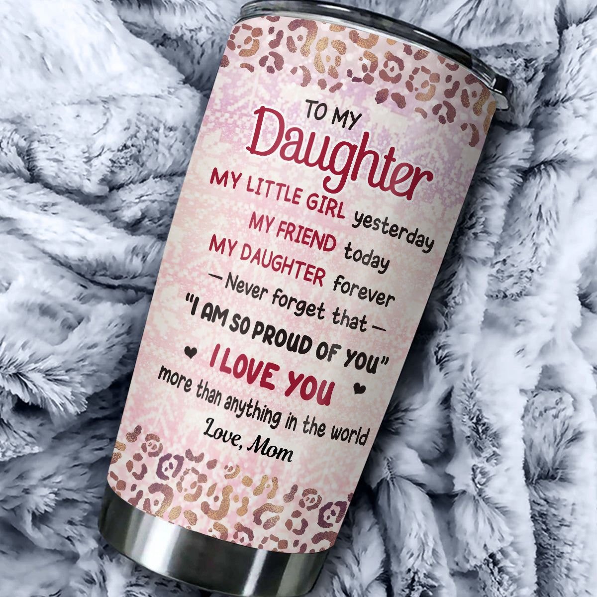 My Little Girl - Personalized Custom Tumbler