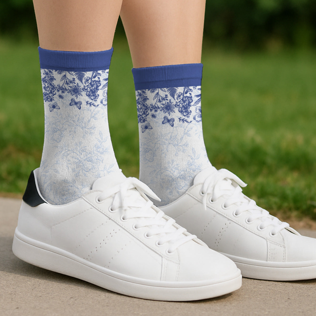 God Says I Am - Personalized Custom Crew Socks