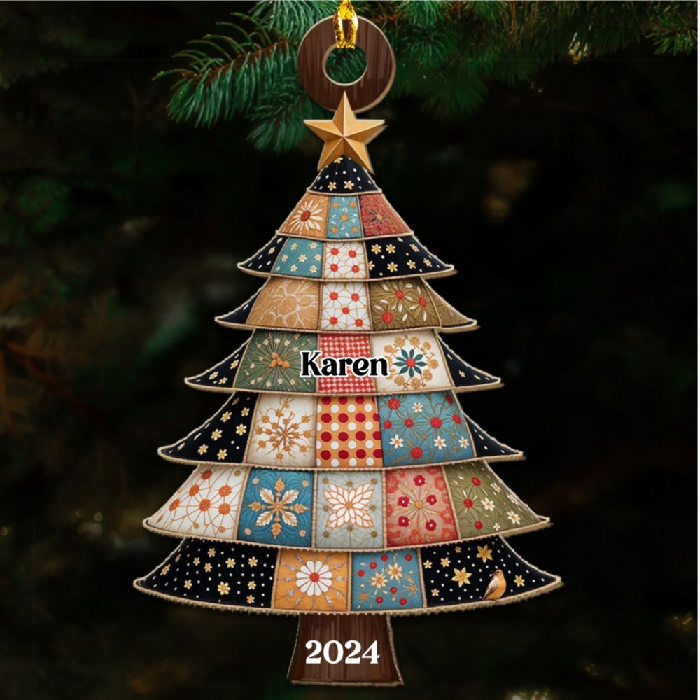 Family Is The Best Part Of Christmas - Personalized Custom Wood Ornament