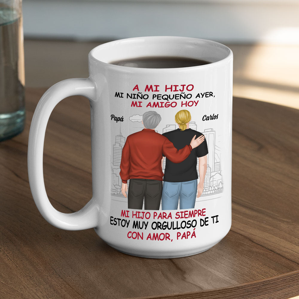 Fuiste Niño Ahora Amigo - Taza Personalizada de Café
