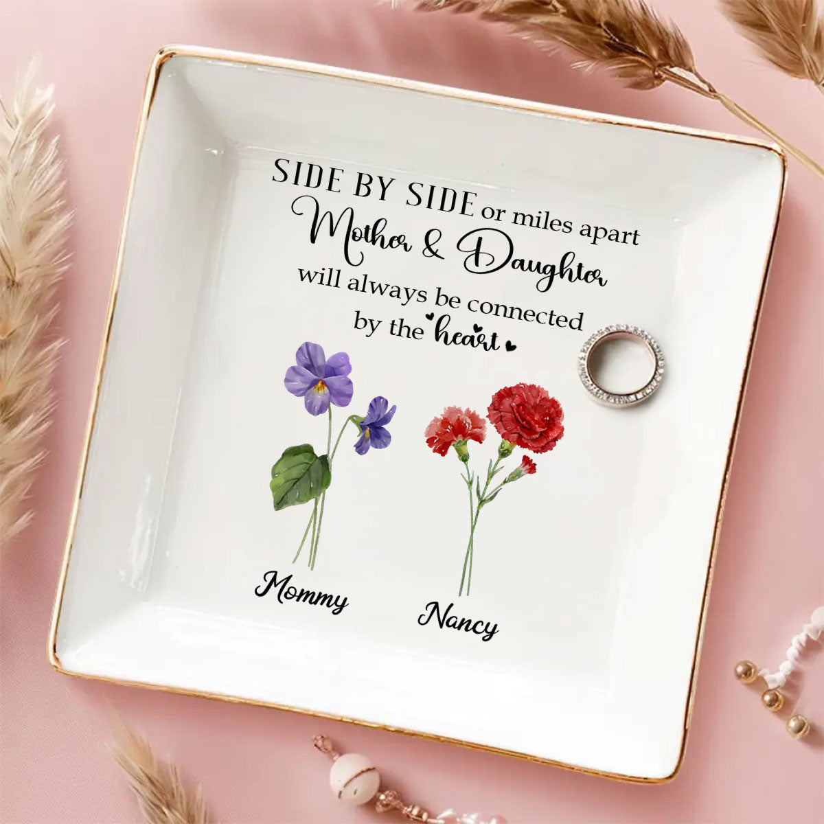 Linked Together - Personalized Custom Jewelry Dish
