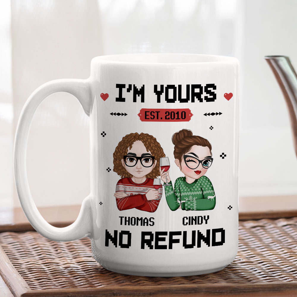 I Am Yours - Personalized Custom Coffee Mug