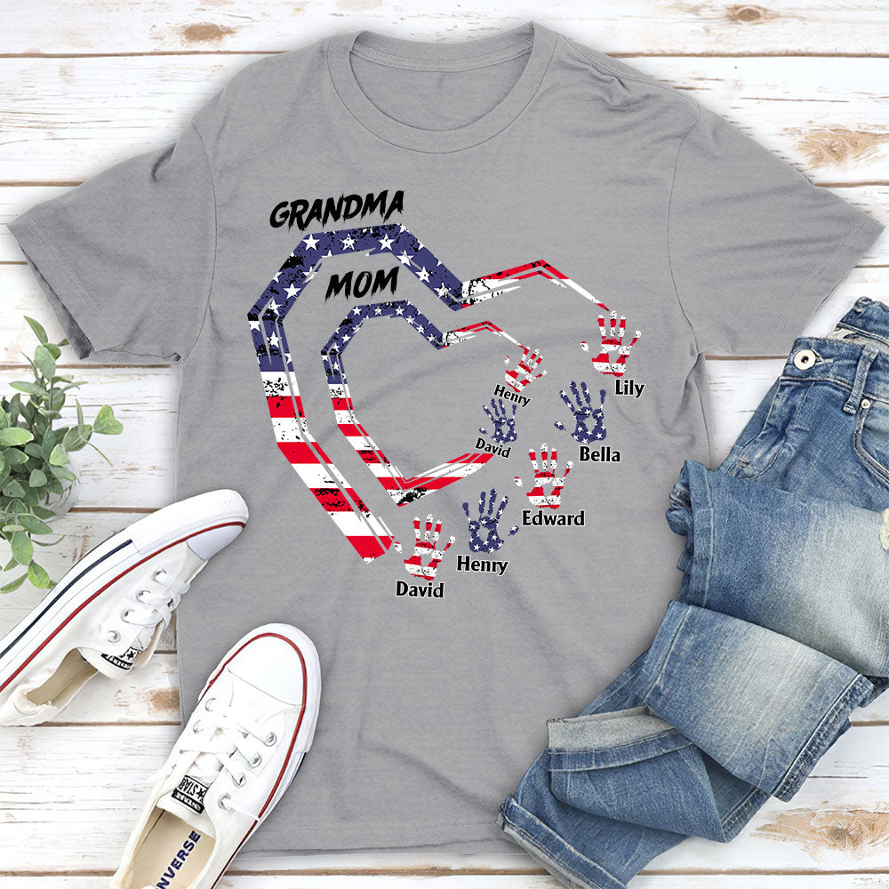 We Love You Grandma - Personalized Custom Shirt