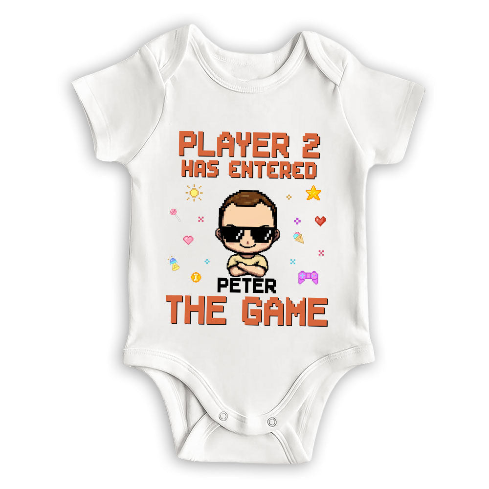Leveled Up - Personalized Custom T-shirt And Onesie