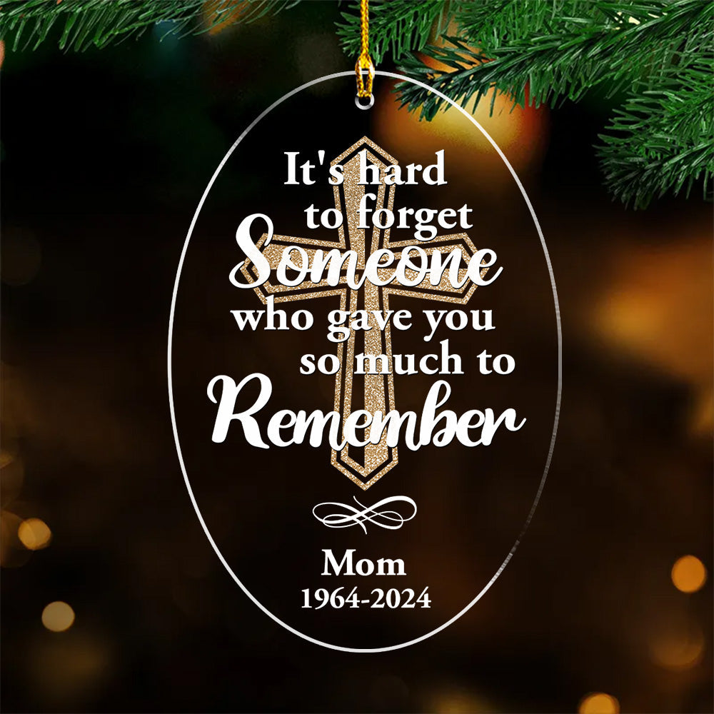 Love In Heaven - Personalized Custom Acrylic Ornament