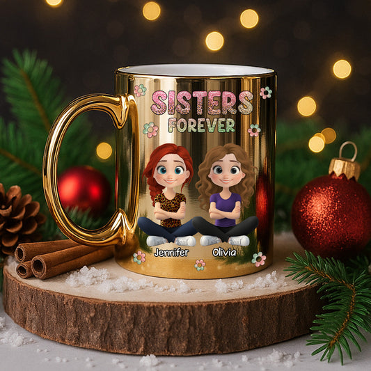 Always My Bestfriend - Personalized Custom Metallic Mug