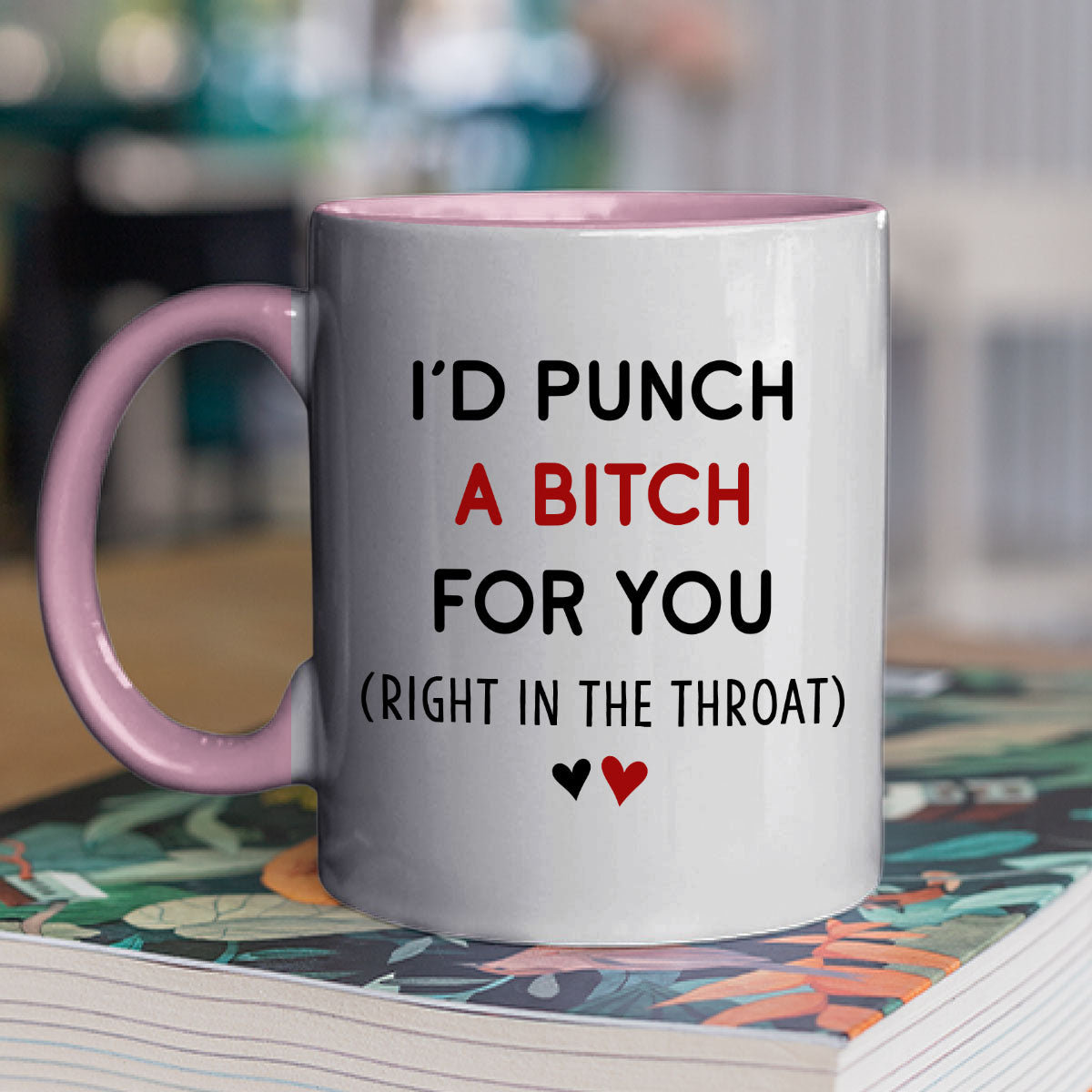 Punch For You - Personalized Custom Accent Mug