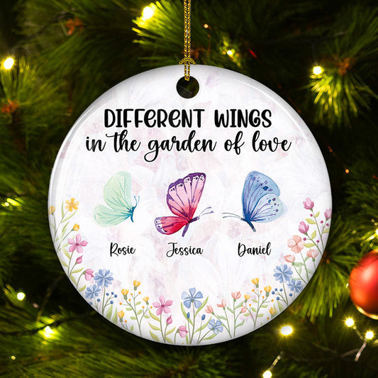 Garden Of Love - Personalized Custom Ceramic Ornament