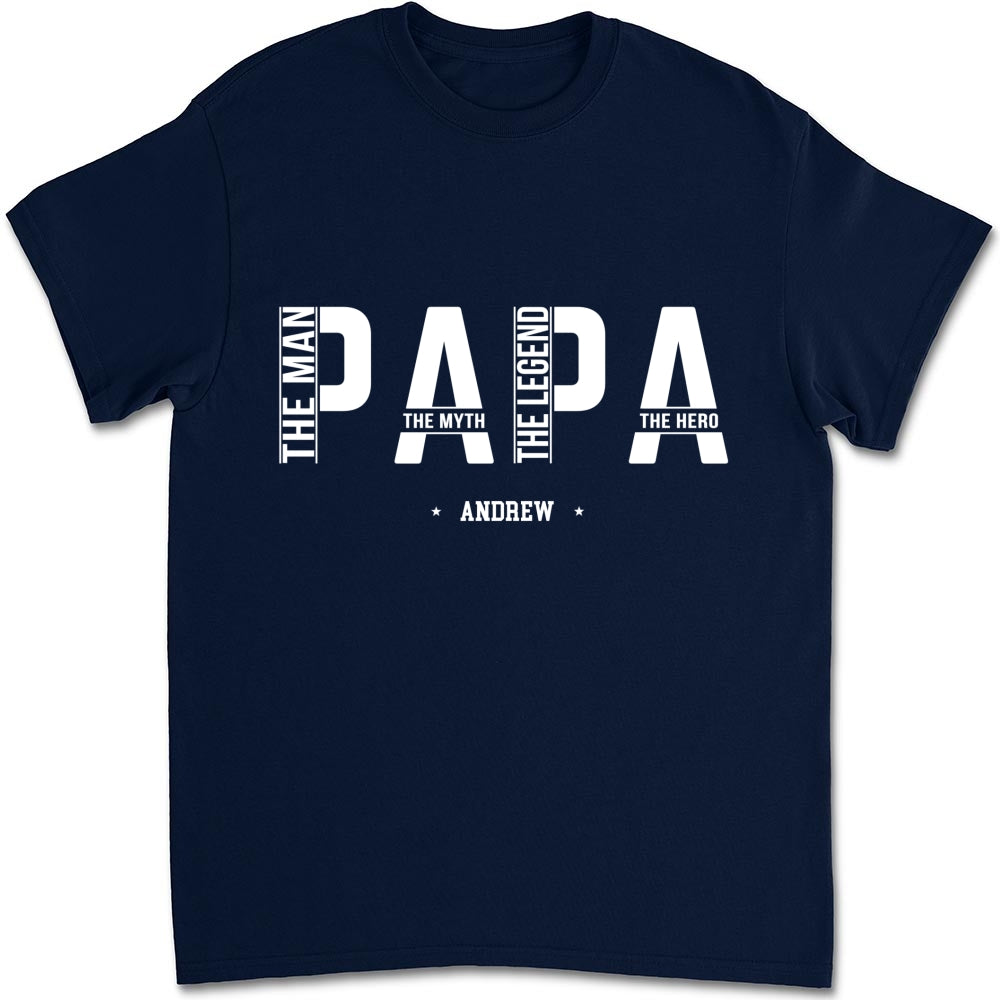 You Are The Legend The Hero - Personalized Custom Shirt