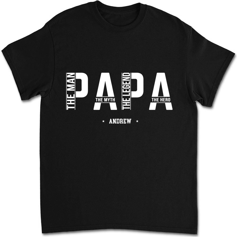 You Are The Legend The Hero - Personalized Custom Shirt