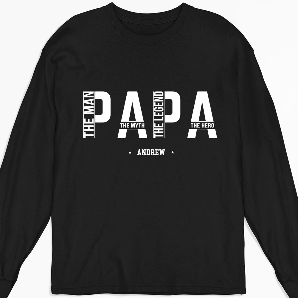 You Are The Legend The Hero - Personalized Custom Shirt