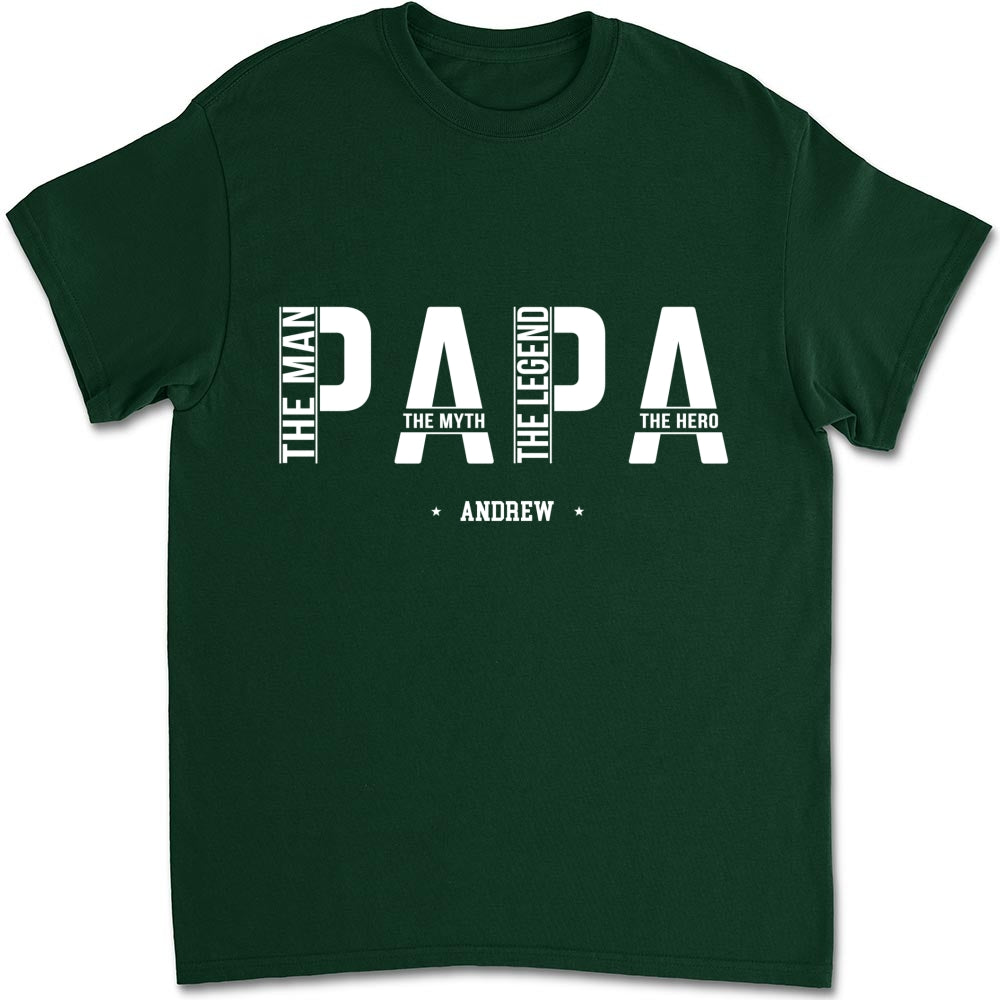 You Are The Legend The Hero - Personalized Custom Shirt