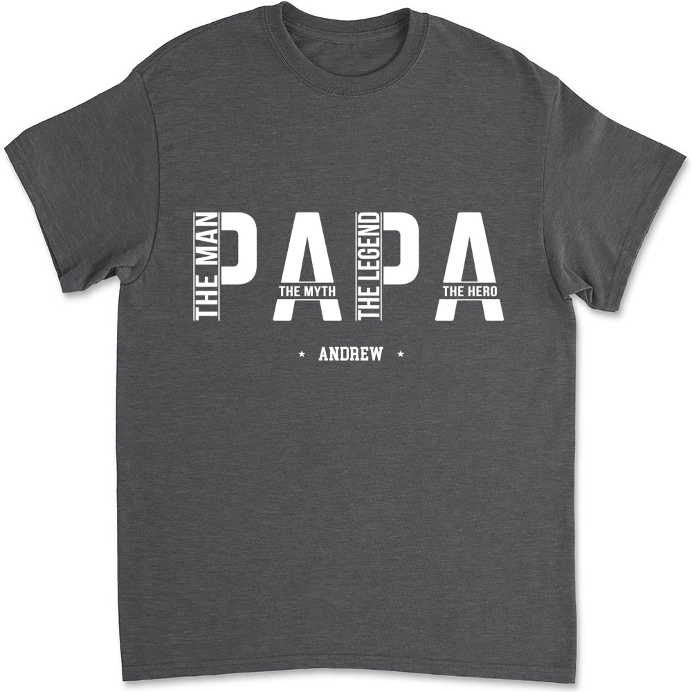 You Are The Legend The Hero - Personalized Custom Shirt