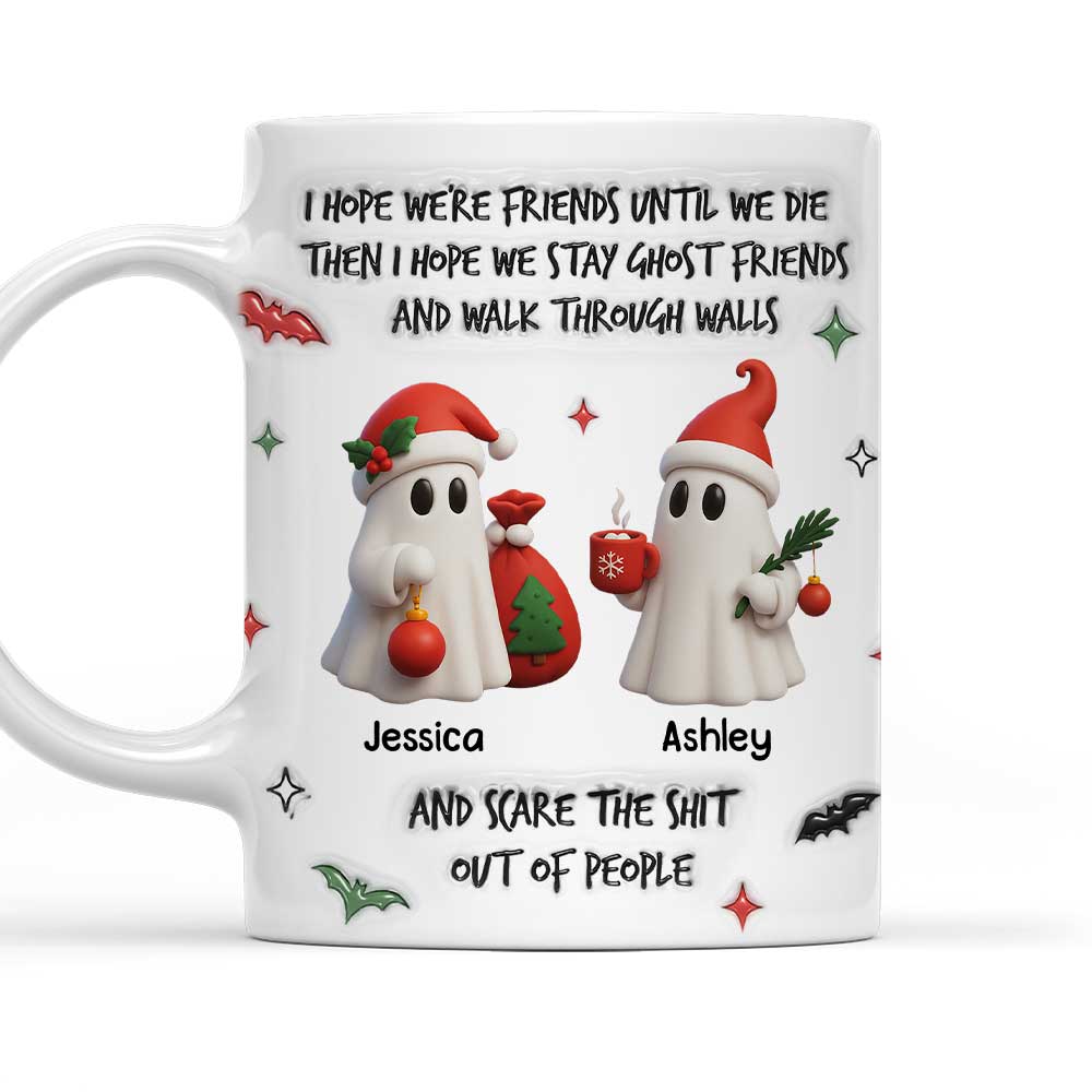 Walking Through Walls With You - Personalized Custom 3D Inflated Effect Mug