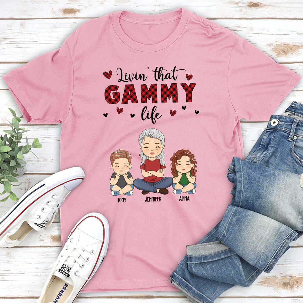 Grandma Life - Personalized Custom Unisex T-shirt