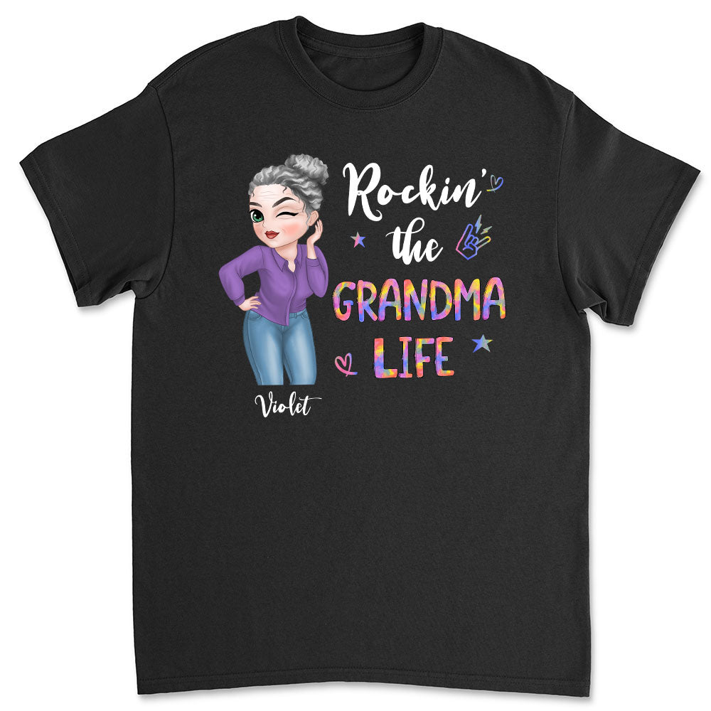 Grandma Life - Personalized Custom Unisex T-shirt