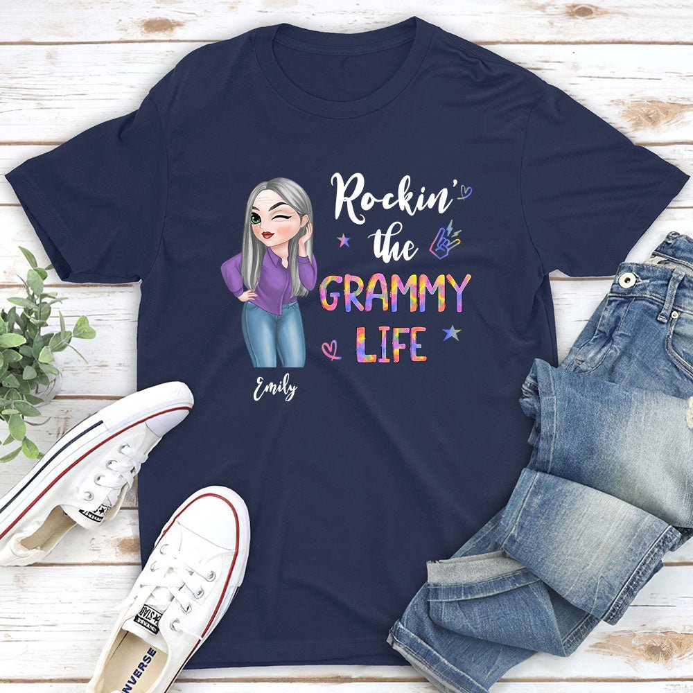 Grandma Life - Personalized Custom Unisex T-shirt