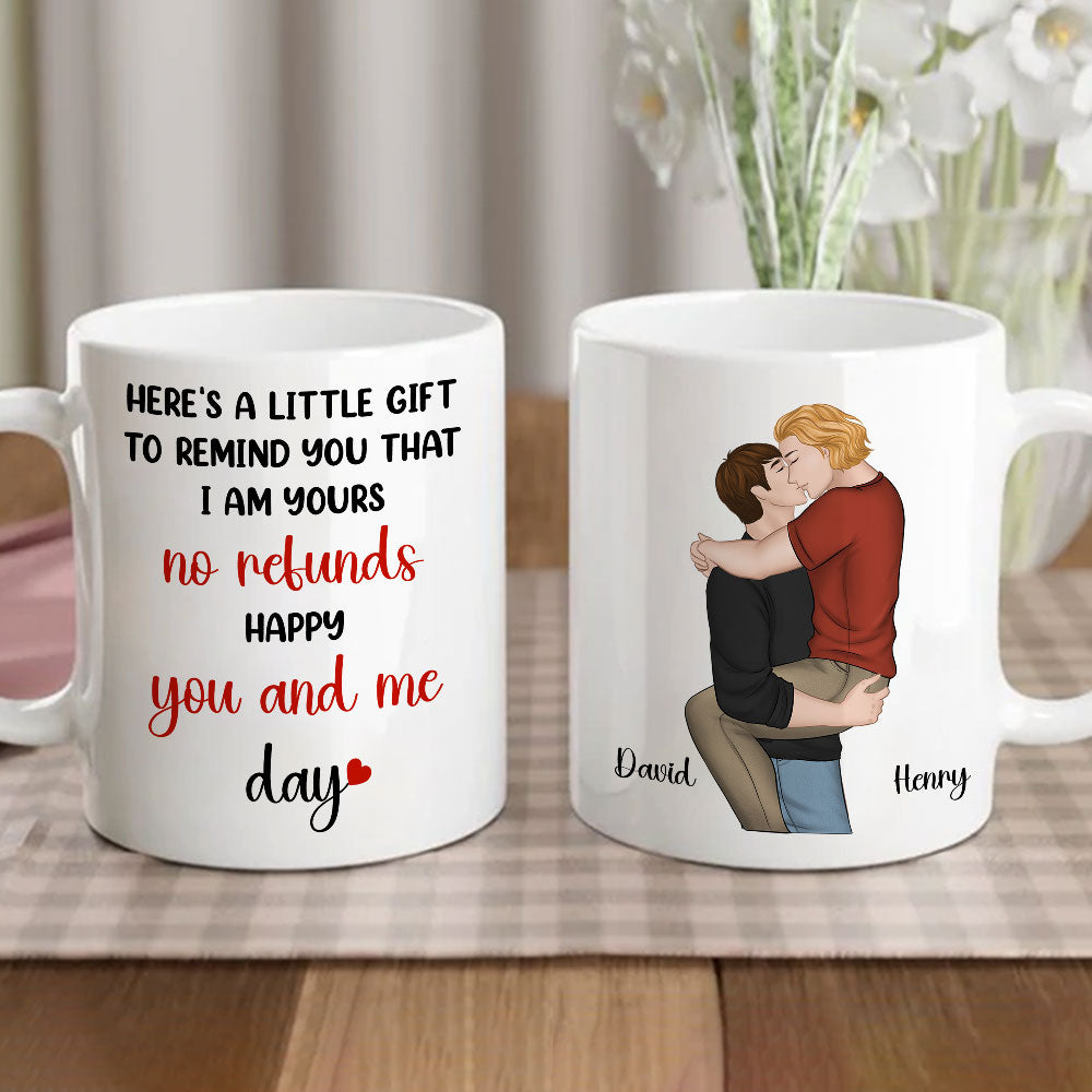 Here Is A Little Gift To Remind You - Personalized Custom Coffee Mug
