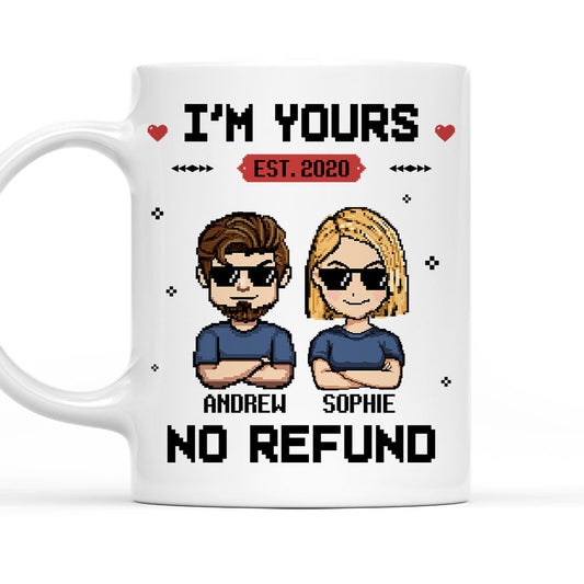 You Are Mine - Personalized Custom Coffee Mug