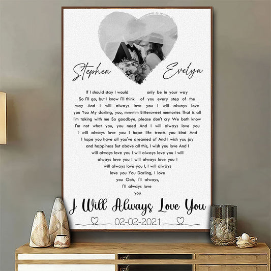 Your Song And Photo - Personalized Custom Poster