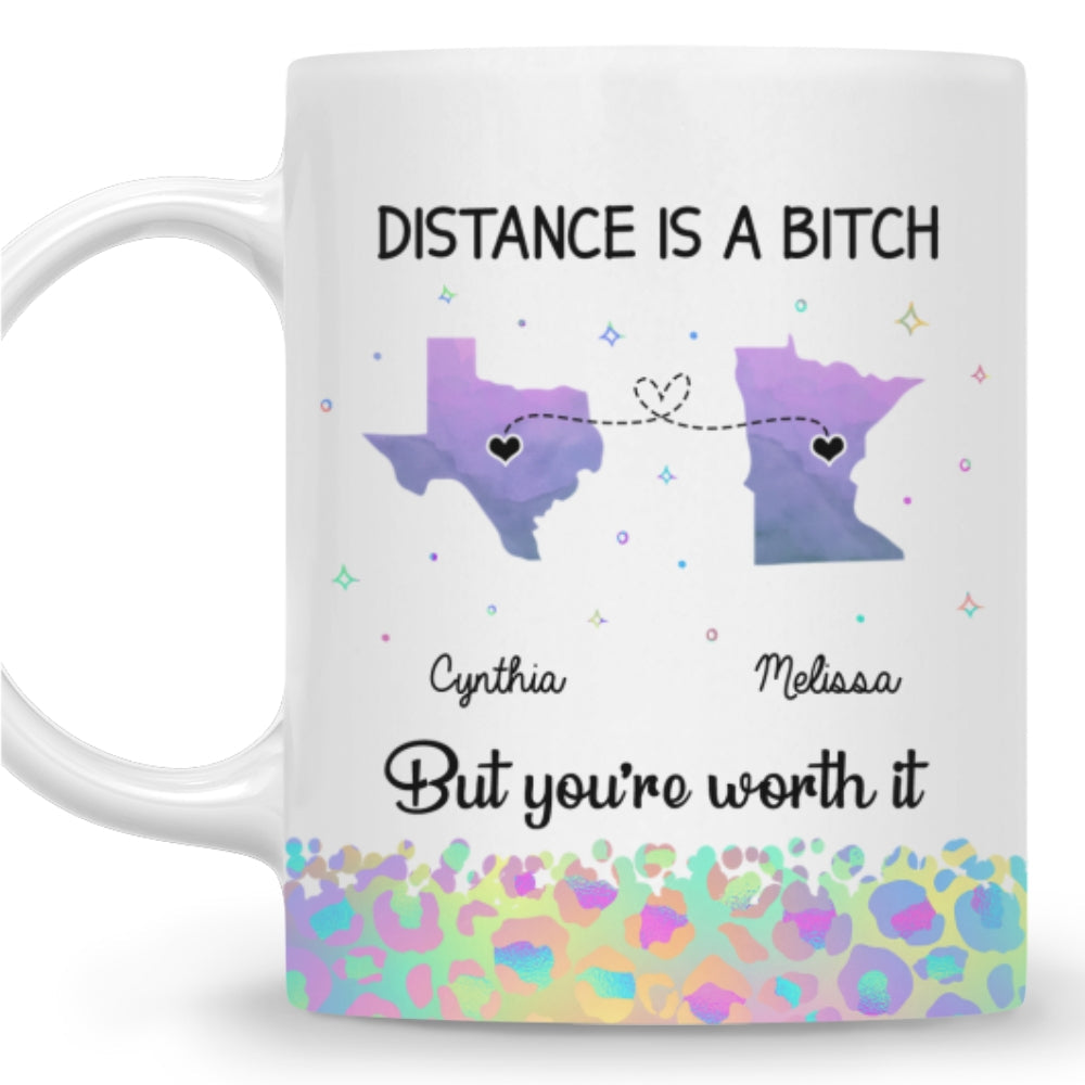 You Are Worth It - Personalized Custom Coffee Mug