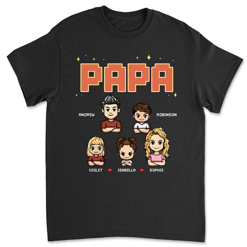 Awesome Papa - Personalized Custom Shirt