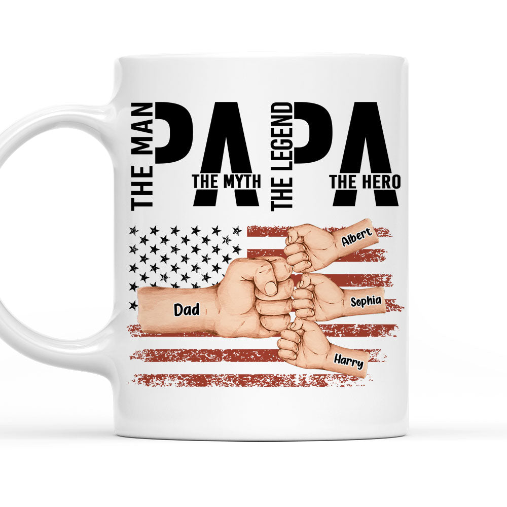 The Hero - Personalized Custom Coffee Mug