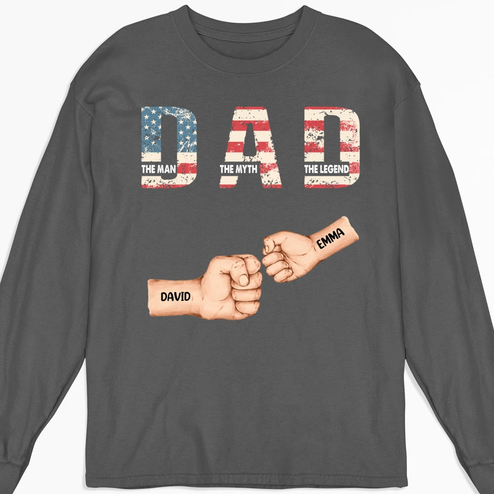 Dad You Are The Legend - Personalized Custom Shirt