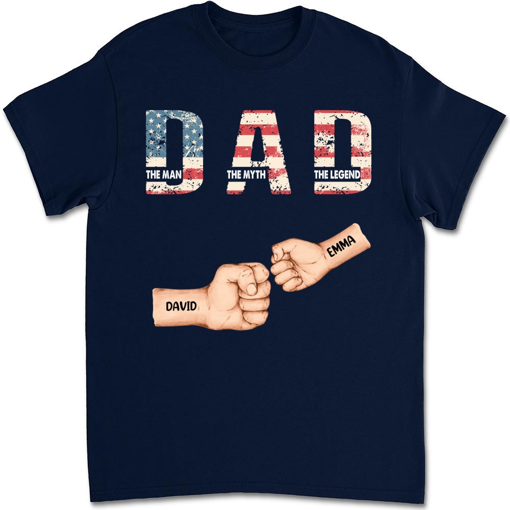 Dad You Are The Legend - Personalized Custom Shirt