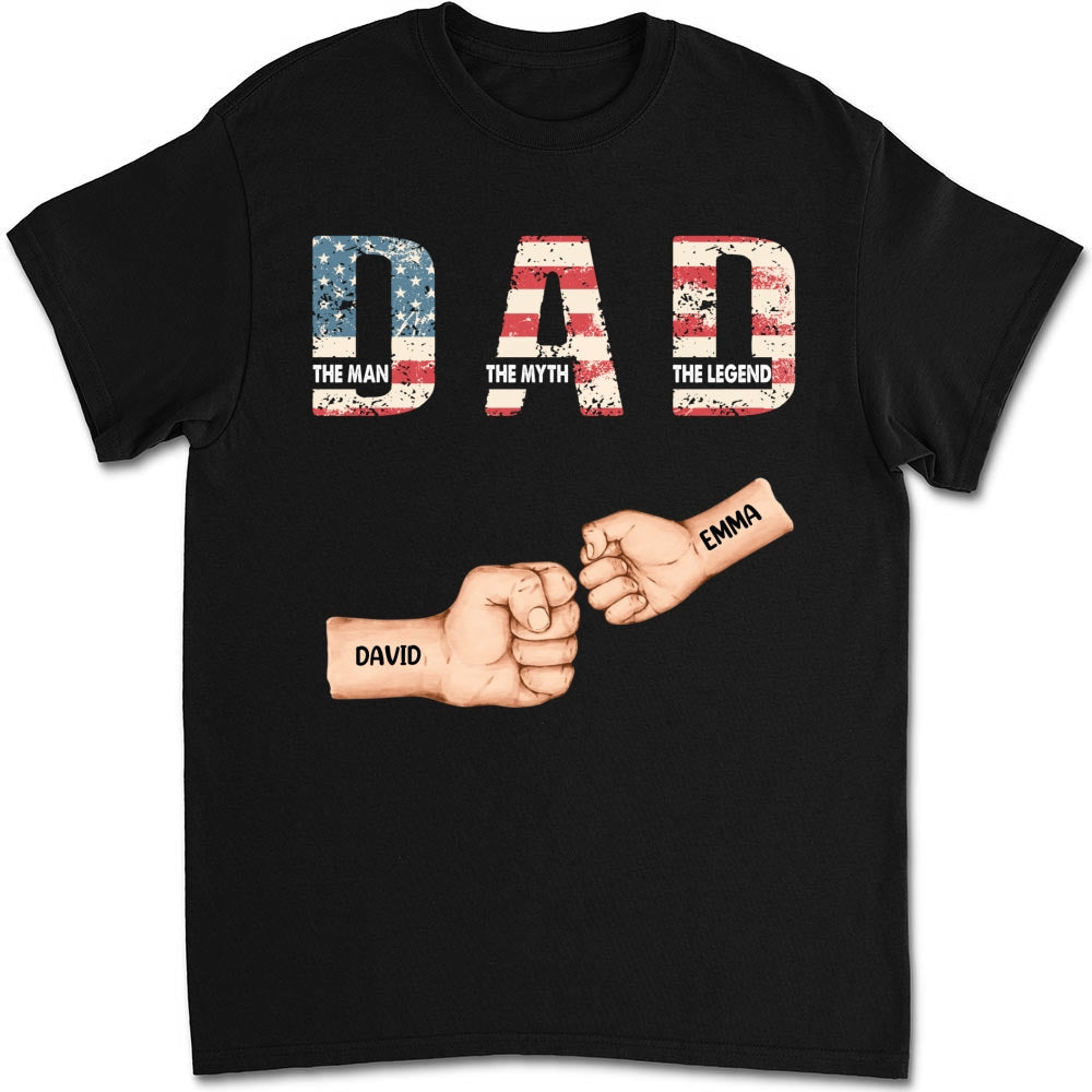 Dad You Are The Legend - Personalized Custom Shirt