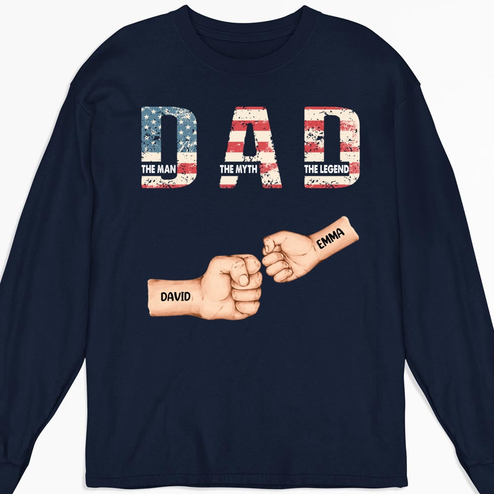Dad You Are The Legend - Personalized Custom Shirt