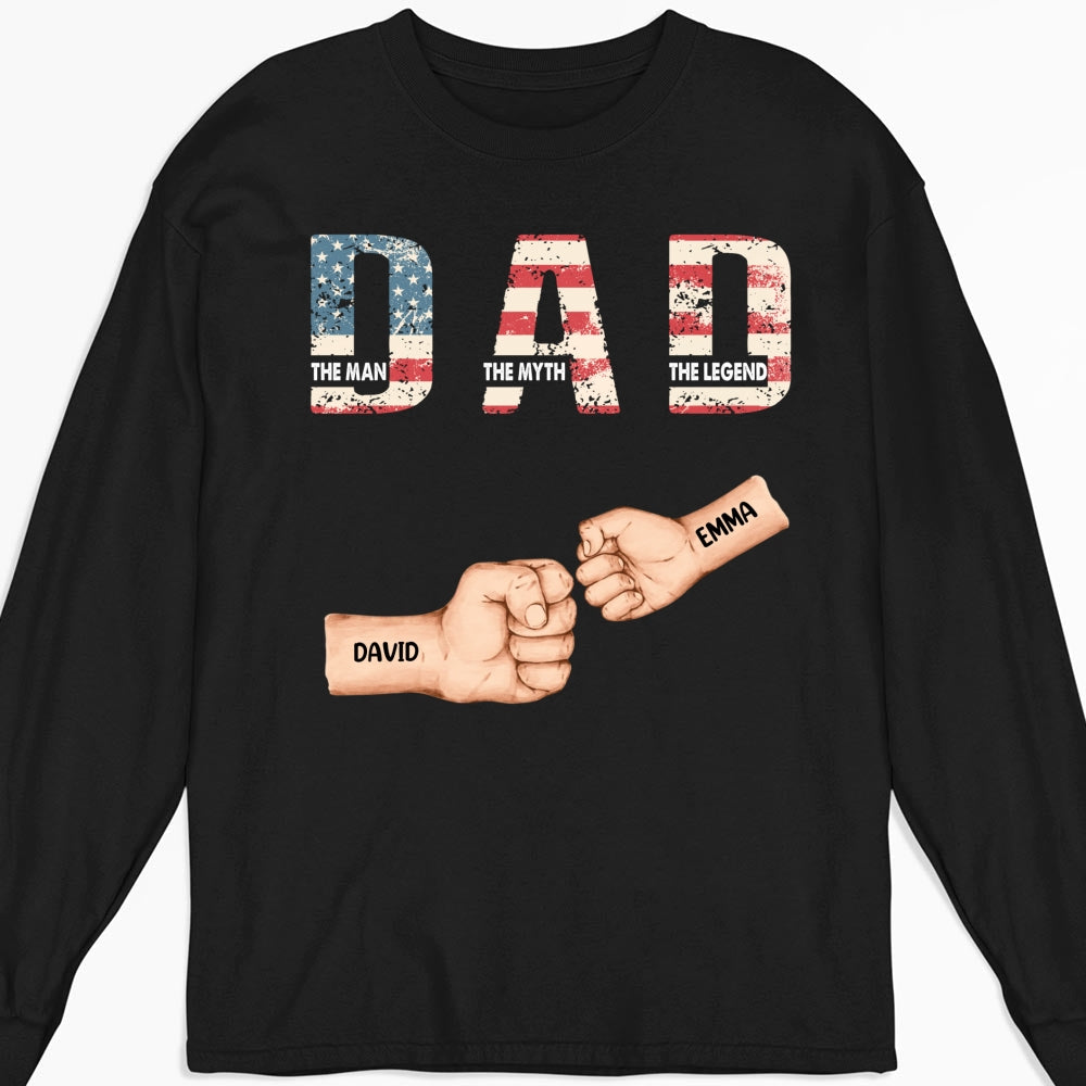 Dad You Are The Legend - Personalized Custom Shirt