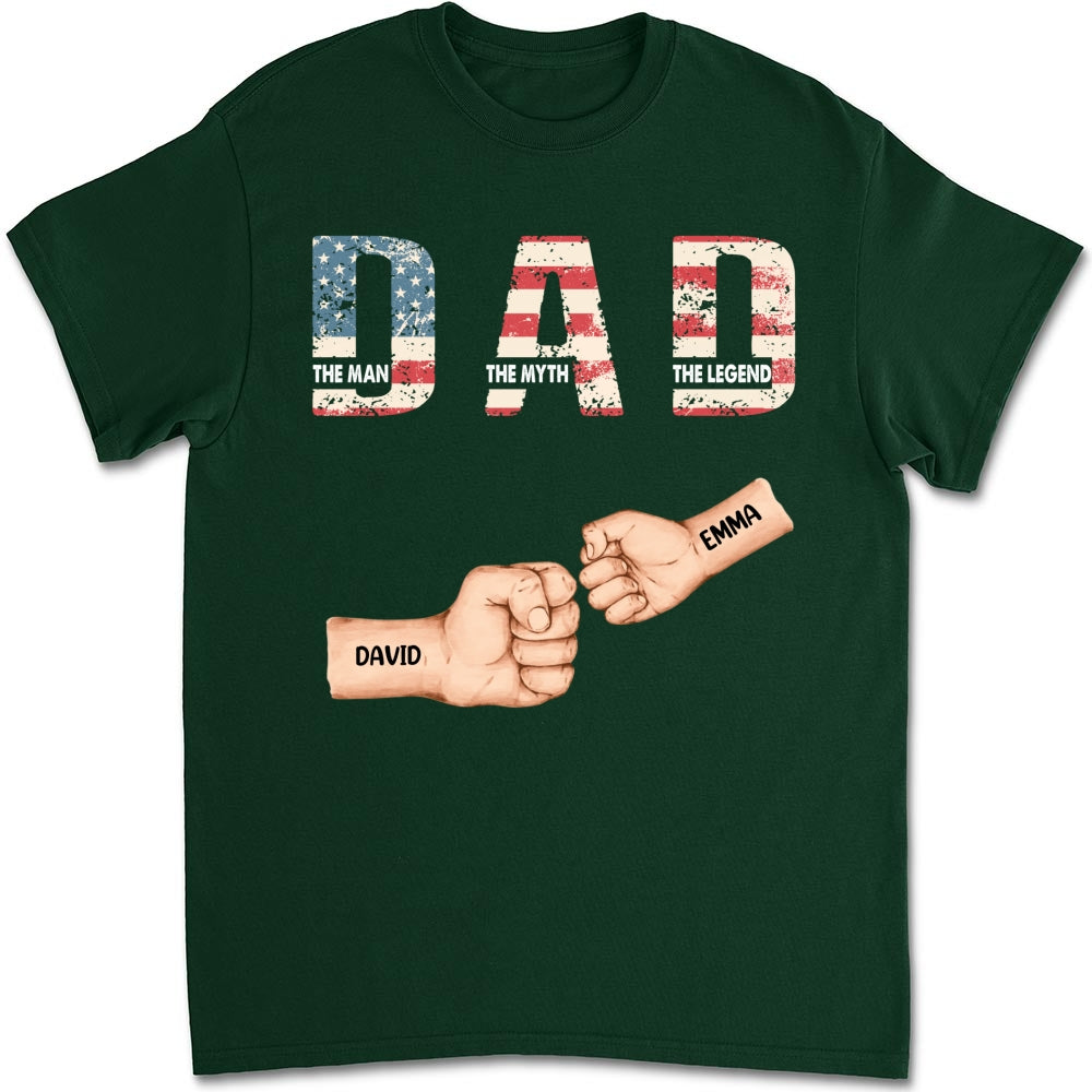 Dad You Are The Legend - Personalized Custom Shirt