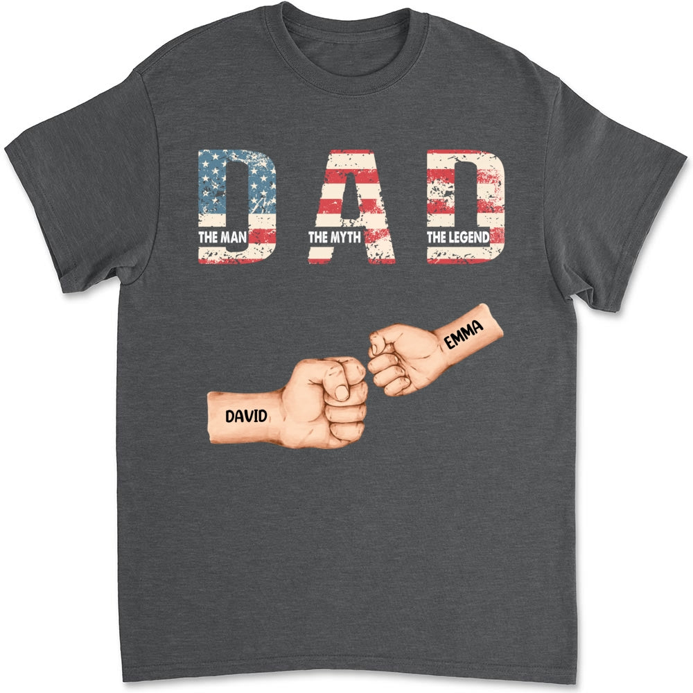 Dad You Are The Legend - Personalized Custom Shirt